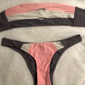 PilyQ bandeau bathing suit